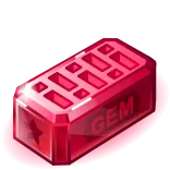 🧱 GEM gem, red, crystal, brick, jewel, block, shiny telegram sticker