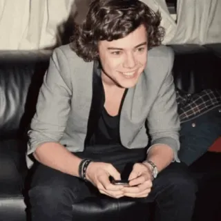 🎵 Harry Styles Harry Styles, singer, celebrity, portrait, man telegram sticker