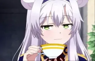 ☕ Anime, Personaje, Té, Kawaii telegram sticker