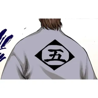 🧬 Bleach 애니메이션, 만화, 블리치, 호정13대, 5번대 telegram sticker