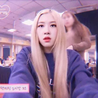 😚 Rose 팬미팅 2시간 전 Rose, Blackpink, Cantante, Kpop, Celebridad, Encuentro Fans telegram sticker