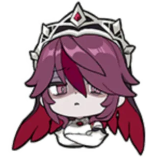 🌚 Rosaria Genshin Impact Anime, Spel, Rosaria, Genshin Impact, Personage, Sticker telegram sticker