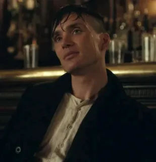 😏 Thomas Shelby Peaky Blinders Mann, Porträt, Cillian Murphy, Thomas Shelby, Schauspieler, Peaky Blinders, Drama telegram sticker