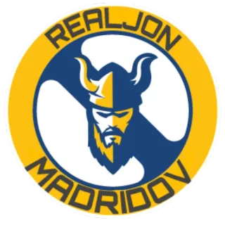 🙋‍♂ REAL JON MADRIDOV Vikingo, Logo, Mascota, Casco telegram sticker