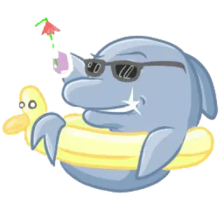 dolphin telegram stickers