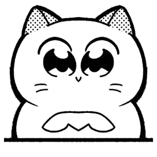 😡 chat, chaton, mignon, animal, animal de compagnie, dessin animé telegram sticker