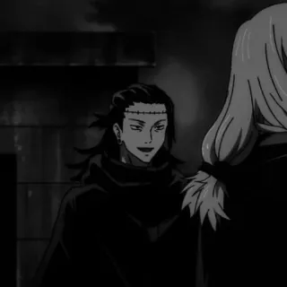🚬 Suguru Geto Jujutsu Kaisen Anime, Manga, Jujutsu Kaisen, Suguru Geto, Méchant, Sombre, Mal telegram sticker