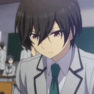⚡️ Anime, Personagem, Estudante, Masculino, Animação Japonesa telegram sticker