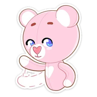 Мишка Теодор :: @TgSticker telegram stickers
