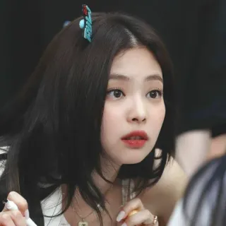 🐼 Jennie kpop, jennie, blackpink, cantora, idol, mulher, retrato whatsapp sticker