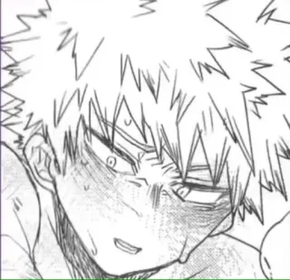 💫 Katsuki Bakugo My Hero Academia Anime, Manga, Bakugo, Katsuki, Held telegram sticker