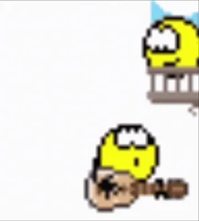 🎸 Yellow creature telegram sticker