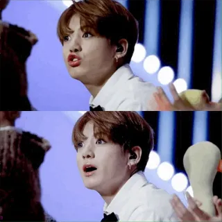 💦 Jungkook K-pop, zanger, idool, Jungkook, BTS telegram sticker