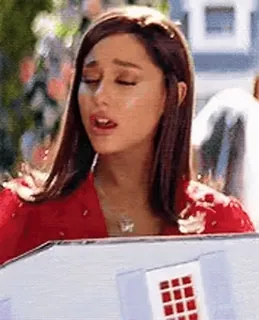 💎 Ariana Grande Thank U, Next cantante pop, video musicale, mean girls, parodia, celebrità, citazione film telegram sticker