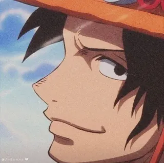 🌟 Portgas D. Ace One Piece Anime, One Piece, Portgas D. Ace, Ace whatsapp sticker