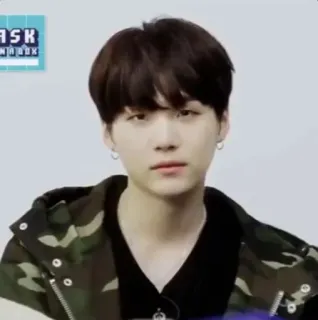 😐 Suga kpop, bts, suga, min yoongi, singer, music, idol telegram sticker