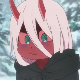 zero two - @animestickersid telegram stickers