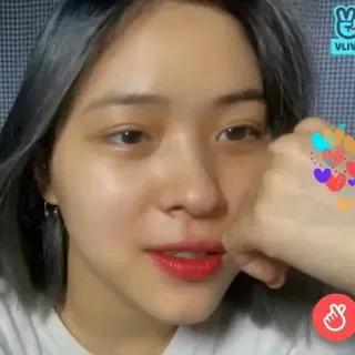 🥣 VLIVE osoba, kobieta, twarz, portret, VLIVE, piękno telegram sticker