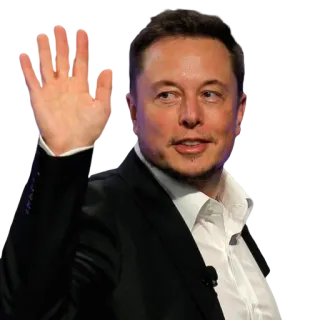 👋 Elon Musk Elon Musk, empreendedor, negócios, tecnologia telegram sticker