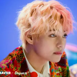 🍌 V kpop, bts, taehyung, cantante, ídolo telegram sticker