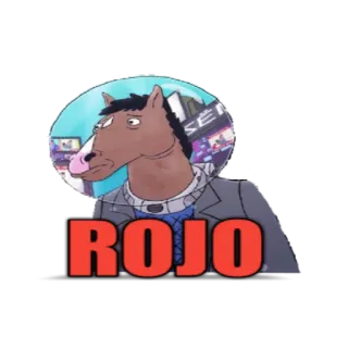 😆 ROJO whatsapp sticker