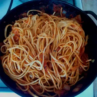 😩 Espagueti, Pasta, Comida, Comida italiana, Fideos, Cena telegram sticker