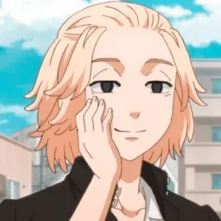 🎭 Mikey Tokyo Revengers anime, character, mikey, tokyo revengers telegram sticker
