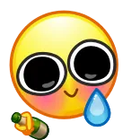 Face Emoji telegram emojis 🥲