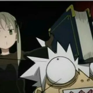 🌟 Maka Albarn Soul Eater anime, manga, soul eater, maka albarn, soul whatsapp sticker