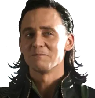 😌 Loki Loki, Marvel, Tom Hiddleston, character, superhero telegram sticker