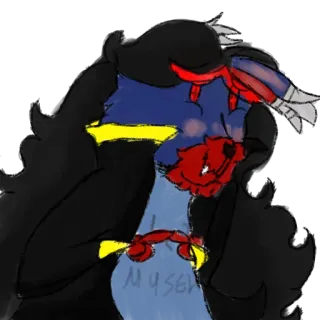 😳 Myself nghệ thuật kỹ thuật số, nhân vật hoạt hình telegram sticker