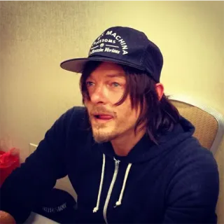 Norman Reedus @Nekosticker telegram stickers