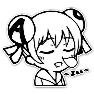 🏨 zzz Anime, Schlafend, Süß, Cartoon, Manga, Verschlafen telegram sticker