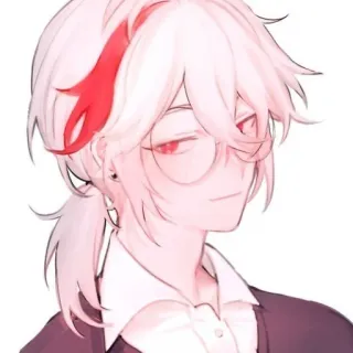 😏 Kaedehara Kazuha Genshin Impact 动漫, 游戏, 角色, 枫原万叶, 原神 telegram sticker