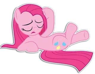 🦄 Pinkie Pie My Little Pony Pinkie Pie, My Little Pony, Dibujos animados, Pony, Lindo, Divertido telegram sticker