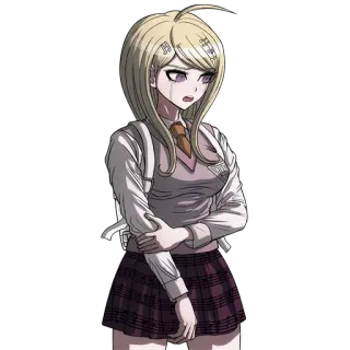 😪 Kaede Akamatsu Danganronpa V3: Killing Harmony Аниме, Манга, Видеоигра, Персонаж, Danganronpa, Каэдэ Акамацу telegram sticker