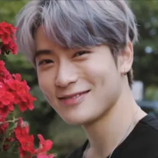🎮 person, man, flower, dimples, kpop telegram sticker