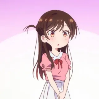 🍓 Chizuru Ichinose Rent-A-Girlfriend Anime, Chizuru, Fofa, Garota, Rent a Girlfriend, Mizuhara telegram sticker