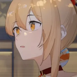 🎆 Yoimiya Genshin Impact Anime, Videojuego, Personaje, Yoimiya, Genshin Impact whatsapp sticker