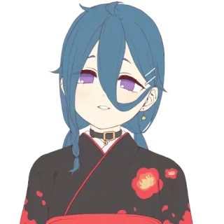 😁 Anime, Manga, Fille, Personnage, Japonais, Kawaii telegram sticker