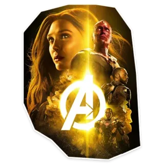🎆 Avengers 어벤져스, 마블, 슈퍼히어로, 액션, 판타지, 영화, 캐릭터 telegram sticker