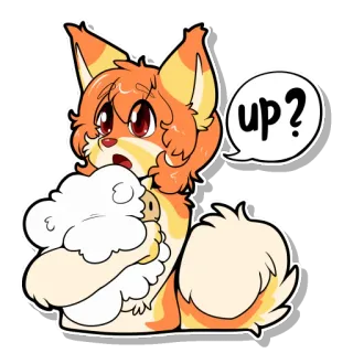 ⬆️ up? telegram sticker