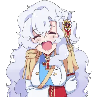 🤣 アニメ, ミリタリー, 将校, かわいい, マンガ, キャラクター telegram sticker
