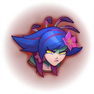 😡 Neeko League of Legends neeko, 리그 오브 레전드, 롤, 비디오 게임, 아바타 telegram sticker