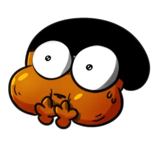 😖 Kartun, Karakter, Stiker, Ilustrasi, Lucu, Kocak telegram sticker