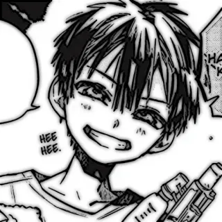 🔭 HEE HEE. Anime, Manga, Garçon, Arme à feu telegram sticker
