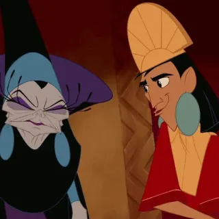 🍂 Yzma The Emperor's New Groove Disney, Dibujos animados, Villano, Yzma, Kuzco telegram sticker