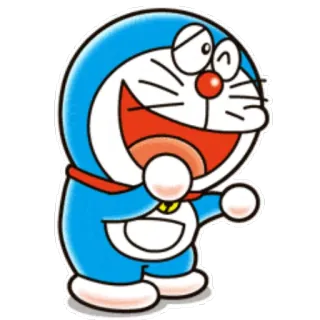 😄 Doraemon 도라에몽, 애니메이션, 만화, 고양이, 로봇 telegram sticker