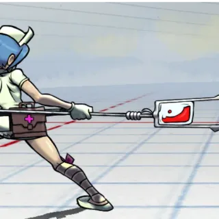 🌡 Valentine Skullgirls video game, perawat, Skullgirls, Valentine, game fighting telegram sticker