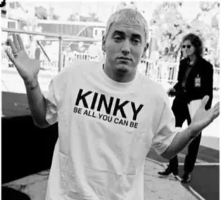 ◾️ Eminem KINKY BE ALL YOU CAN BE celebrity, music, rapper, kinky, clothing telegram sticker